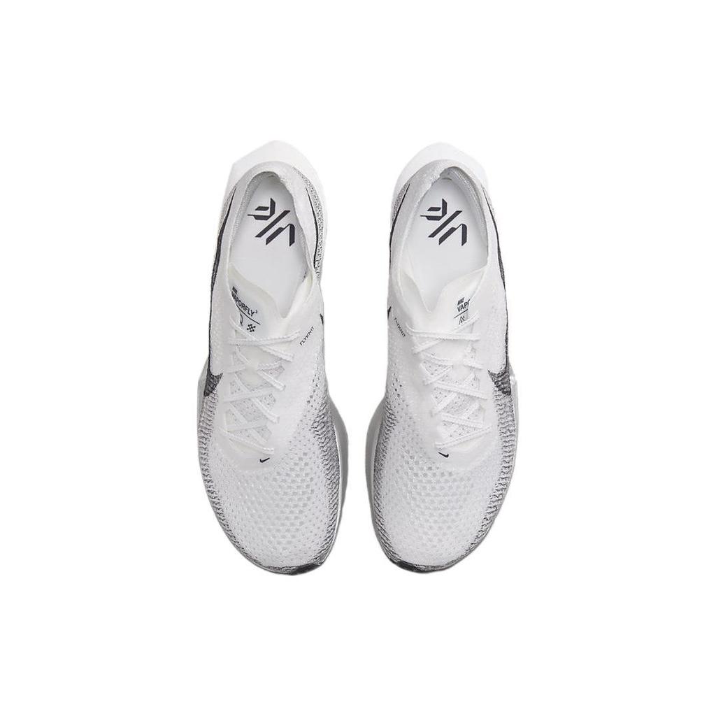 Nike ZoomX VaporFly Next% 3 Beyaz Parçacıklı Gri Erkek Spor Ayakkabı Metalik-Gümüş Koyu-Dumanlı-Gri DV4129-100
