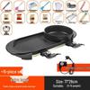 Zhishi Extra Large Electric Hot Pot & Grill Combo