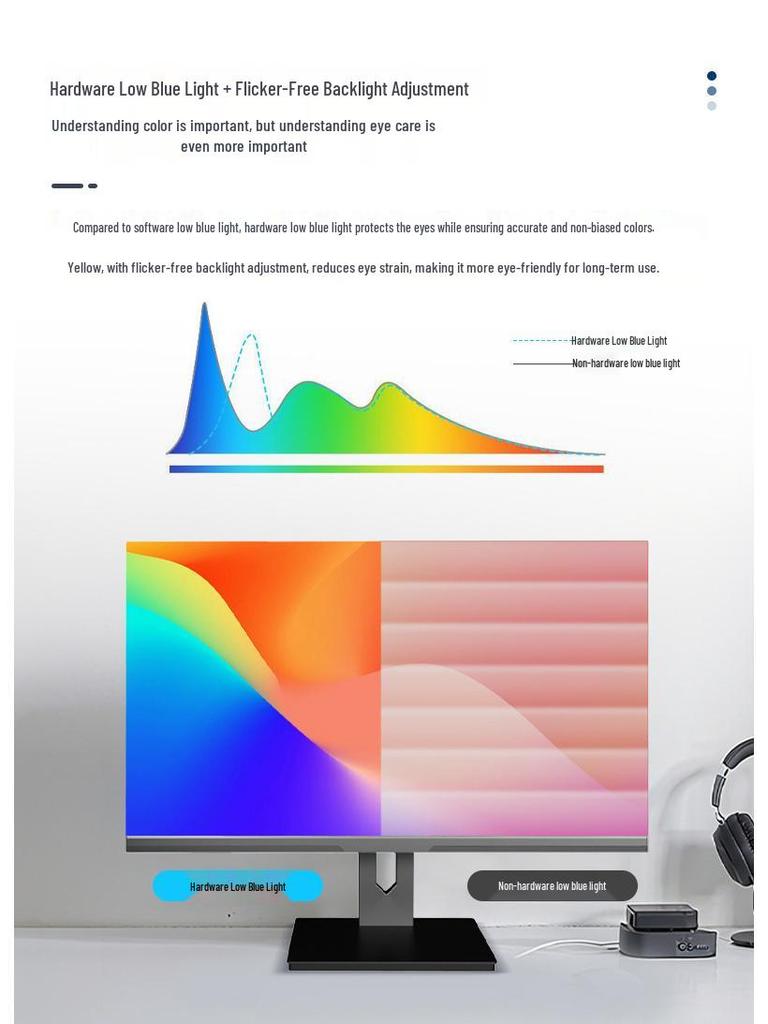 24" Bezel-less High Refresh Rate Gaming Monitor with HD LCD Screen (Available In 19"/22"/27")