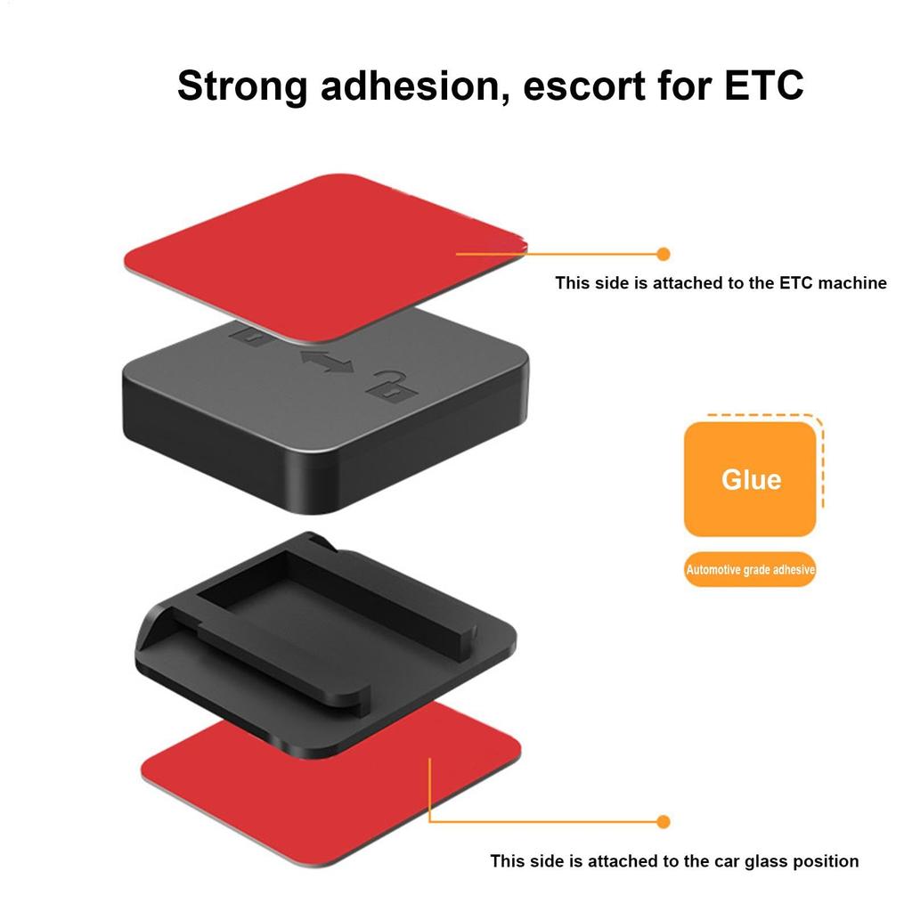 Enkel hållare för Easy Pass till vindrutan, Snabbpasshållare - Bilkortshållare Fordonstillstånd