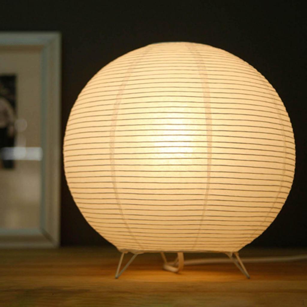 Chinesisches Design Weiße Papierlaterne Lampenschirm Schreibtischlampenschirm, Hochzeitsfeier Dekoration Zuhause