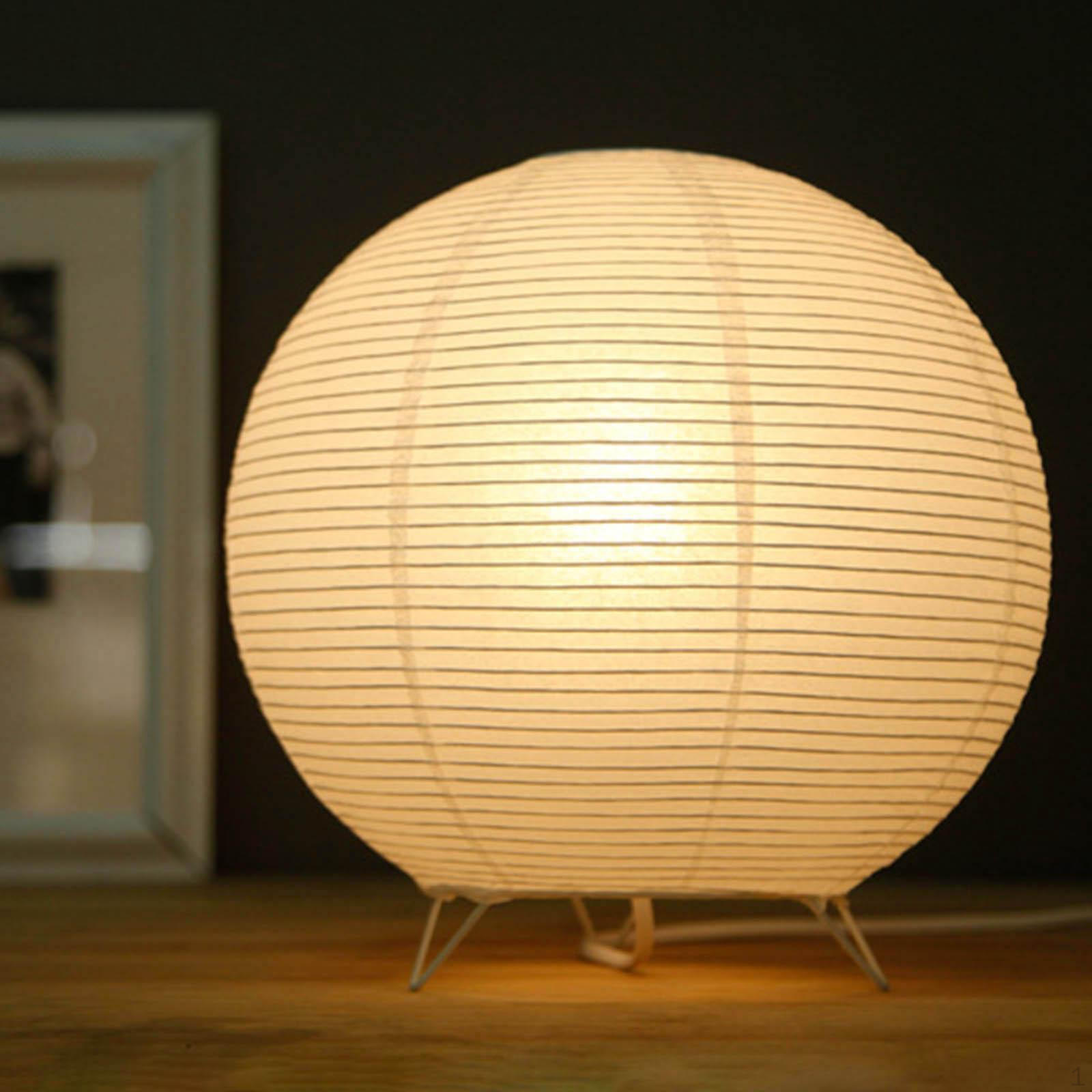 

Китайський дизайн Білий паперовий ліхтарик Абажур Настільна лампа Абажур, Весільне святкування Декорація Дім Round 25x25cm