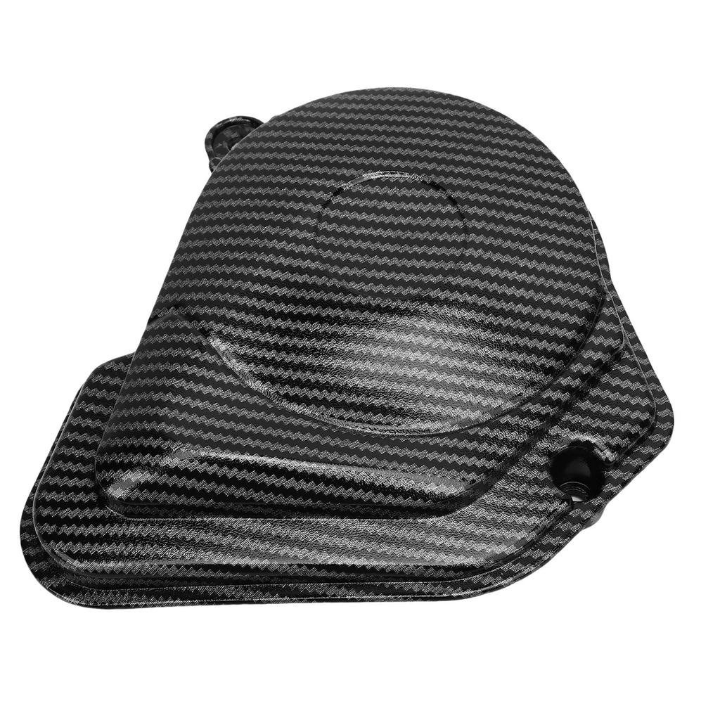 Motorcycle Engine Clutch Cover Carbon Fiber Style Heat Proof Motorcycle Engine Protective Cover Replacement for Talaria