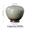 Starry Kiln Change Ceramic Vase Tabletop Flower Holder Tea Ceremony Decor Home Office Gift