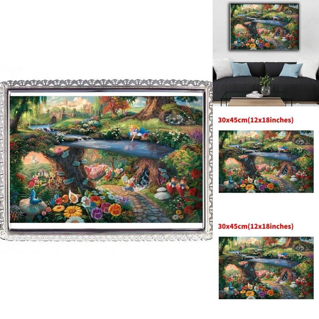Meerjungfrauenprinzessin Leinwand Wandkunst Modernes Märchen Schlafzimmer Kinderzimmer Dekorative Malerei