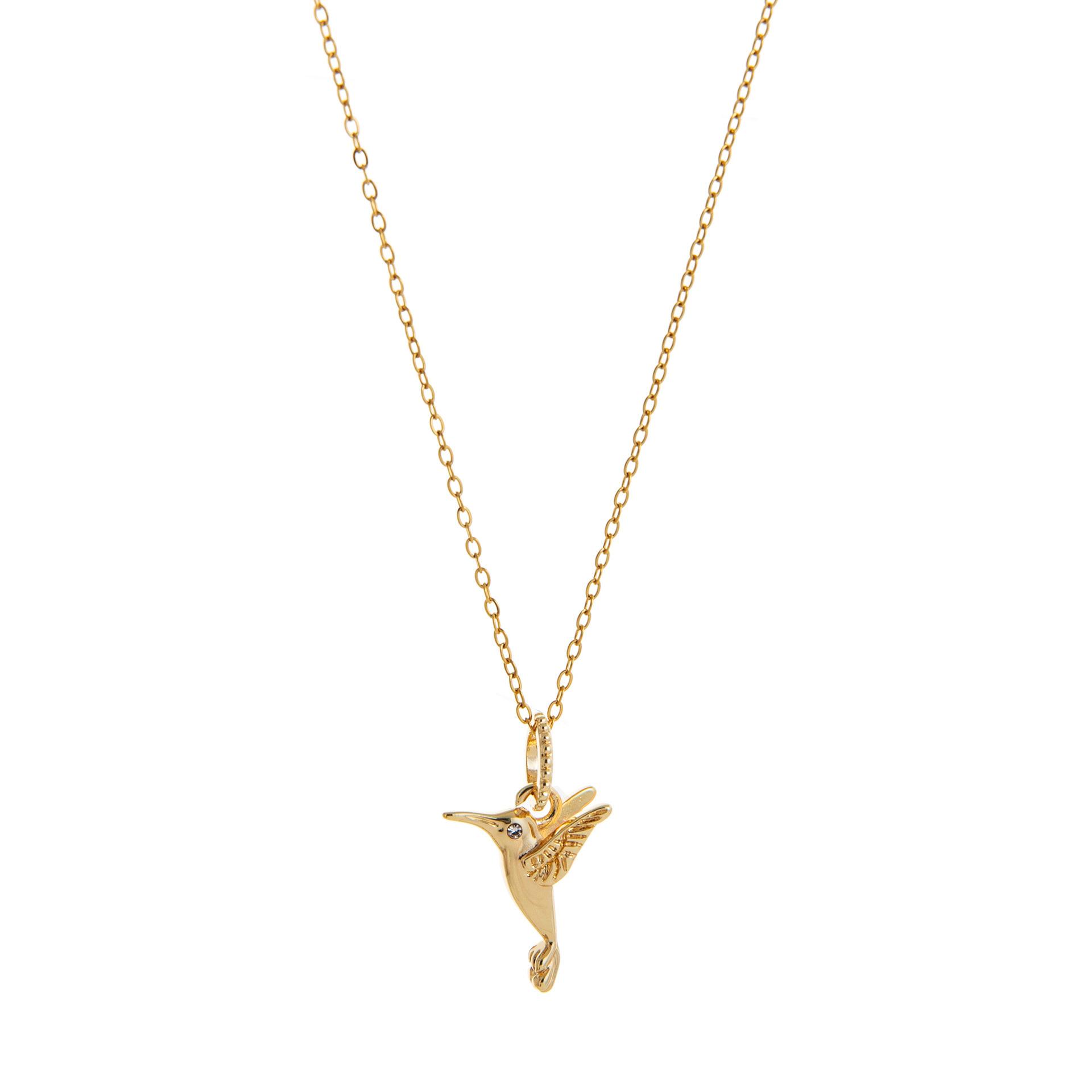 

Simple Butterfly Bird Open And Close Round Album Pendant Gold Titanium Steel Necklace Electroplated Copper 18K Real Gold