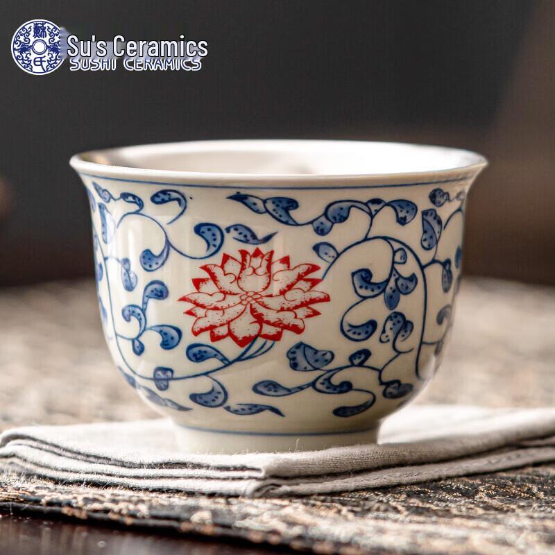 

Фарфоровая чашка Susi, сине-белая, с позолотой