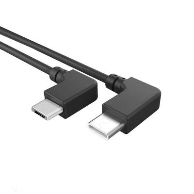 Micro USB To Type C Data Cable 11.8 Inch 90 Degree Video Data Cable for DJI Mavic 2 Zoom/Mavic 2 Pro/Mavic Air/Mavic Air 2/Mavic