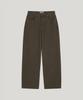 Poeteuseoul Curve Dyed Pants_Brown
