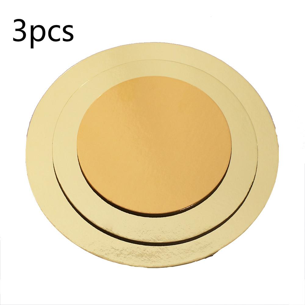 6/8/10inch Round Cake Board Circle Base Cupcakes Stand Paper Cases Liners Party Pastry Baking Mat Decorations