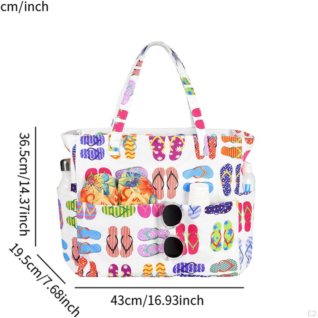 Bag Beach Tote for Swimming Pool Vacation Travel