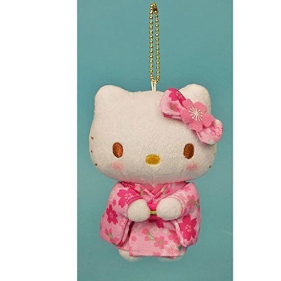 

Мягкая игрушка-талисман Sanrio Hello Kitty Sakura Kimono 084378-15