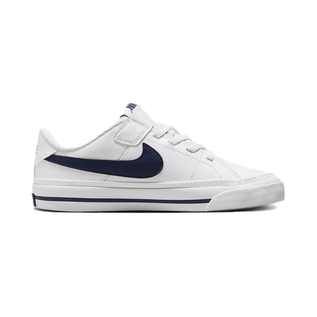 Nike Court Legacy PS White Midnight Navy Kids Sneakers DA5381-125