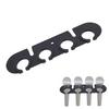 Microphone Tray Mic Holder Cable Management Metal Microphone Stand Mount 36mm Holes Diameter for Wired Wireless Mics