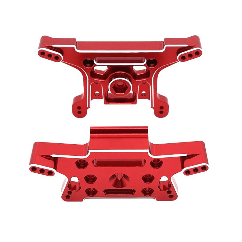 MJX 1/10 10208 V2 RC Car Metal Upgrade Front Rear Shock Tower Spare Parts