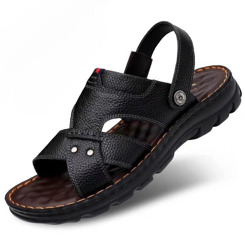 Indoor Beach Slippers Male Shoe Casual Men's Sandal Open Cheap Clearance Korean Style Summer Sale Color Wholesale Luxury H V 39
