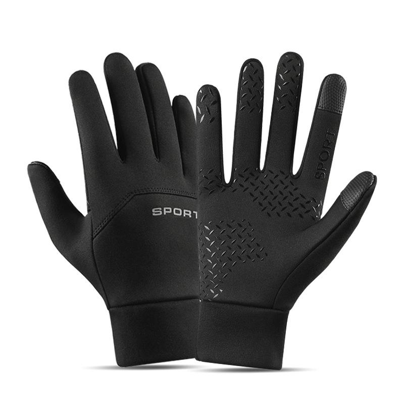 Warm Men Women Gloves Autumn Winter Cycling Hiking Water-Repellent Gloves Touchscreen Anti-Slip Sport Windproof Motorcycle Glove