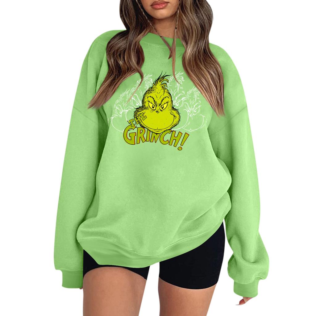 Women's Colorblock Sweatshirt Long Sleeve Round Neck Casual Comfortable Loose Lightweight Women's Sweatshirtt