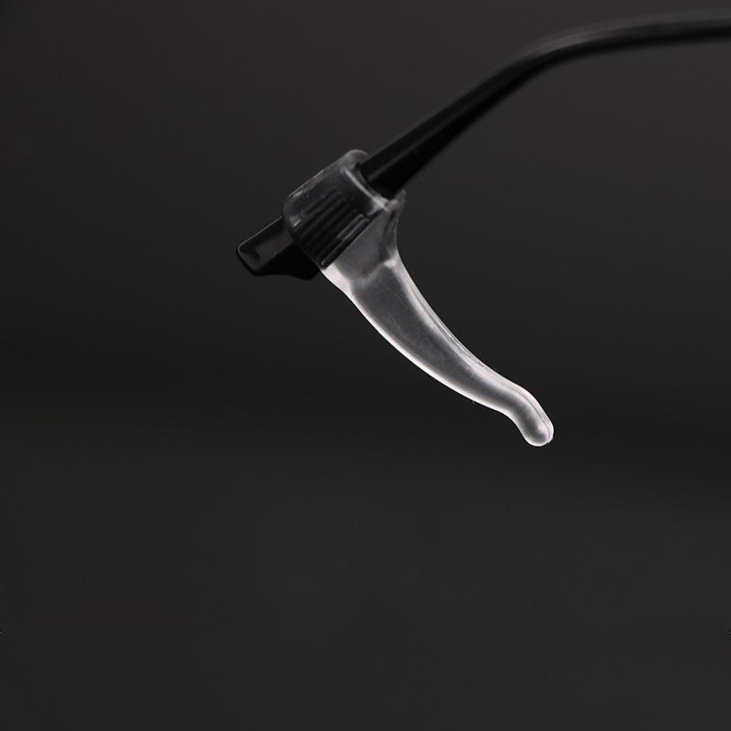 3 Pairs Silicone Anti-Slip Eyeglass Hooks-Comfortable&Secure Glasses Holders for Activities,Fashionable Design,Eyewear Accessory