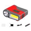 LED Hat Light with Motion Sensor Hard Hat Light Ultra Bright Clip On Flashlight Rechargeable for Camping Running Fishing Working