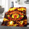 1pc M-Manchester5 Blanket, Gift, for Men and Women, Soft Blanket, Good for Sofa Bed Couch Travel, Lightweight Flannel Blanket