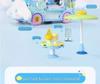 Hello Kitty Cinnamoroll Hamburger & Ice Cream Truck Building Blocks Toy