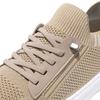 Men's Shoes  Spring and Autumn New Casual Mesh Surface Breathable Summer Slip-on Lazy Lightweight Increase Socks Shoes