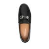 Salvatore Ferragamo Ferragamo Gancini Plaque Driver Shoes Black