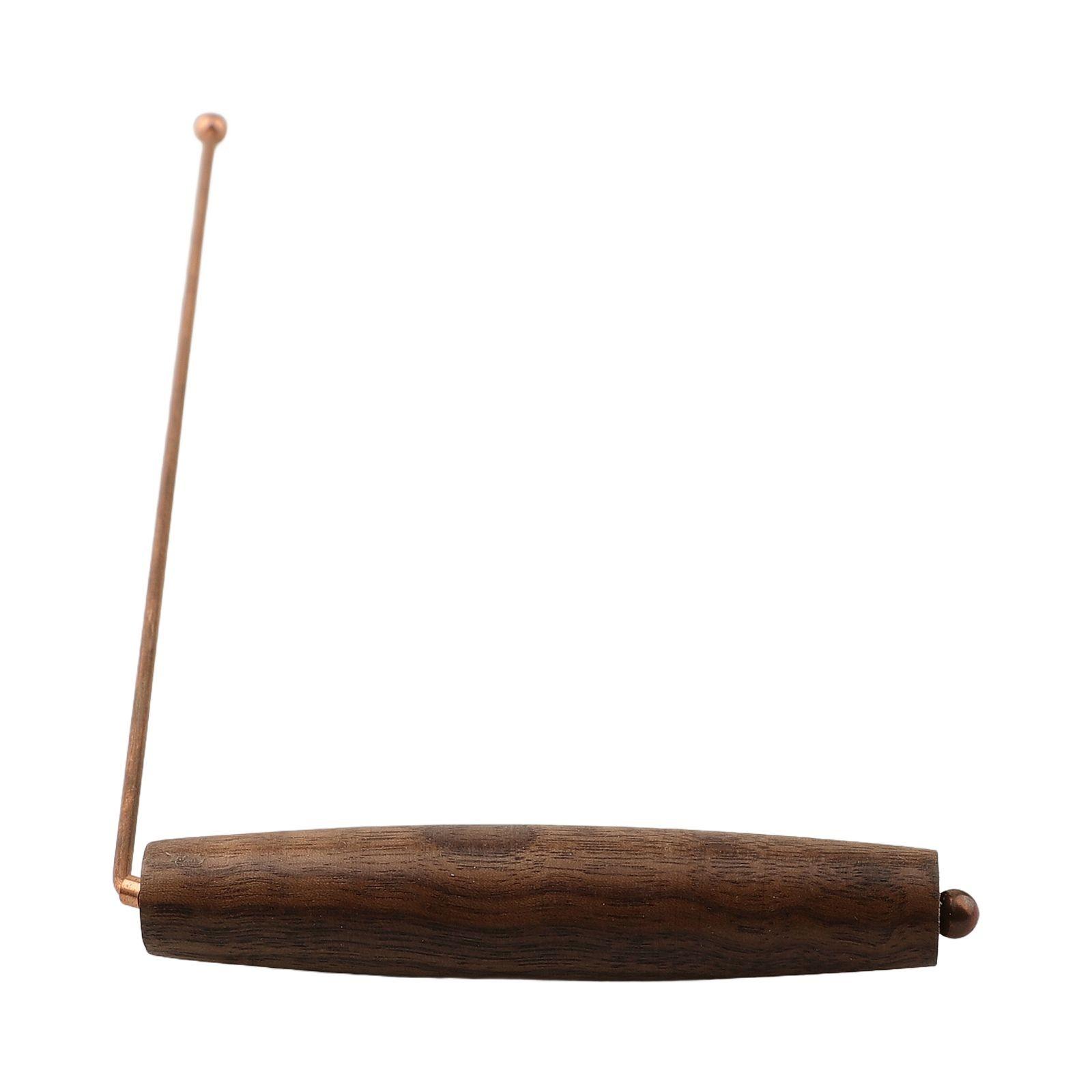 

99.9% Pure Copper Dowsing Rods with Wooden Handles for Lost Item Search 1pcs