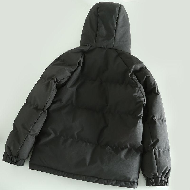 Japanese Export Surplus Men's Thick Cotton Jacket Winter Hooded Warm Coat Loose Casual Cotton Clothing Top