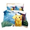 High Definition Animation Digital Baby 3D Digital Printing Three-Piece Quilt Cover Home Textile Bed Sheet Kit