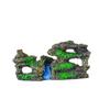 Resin Craft Aquarium Rockery Figurines Realistic Simulation Stone Statue  Fish Tank Landscape Decor