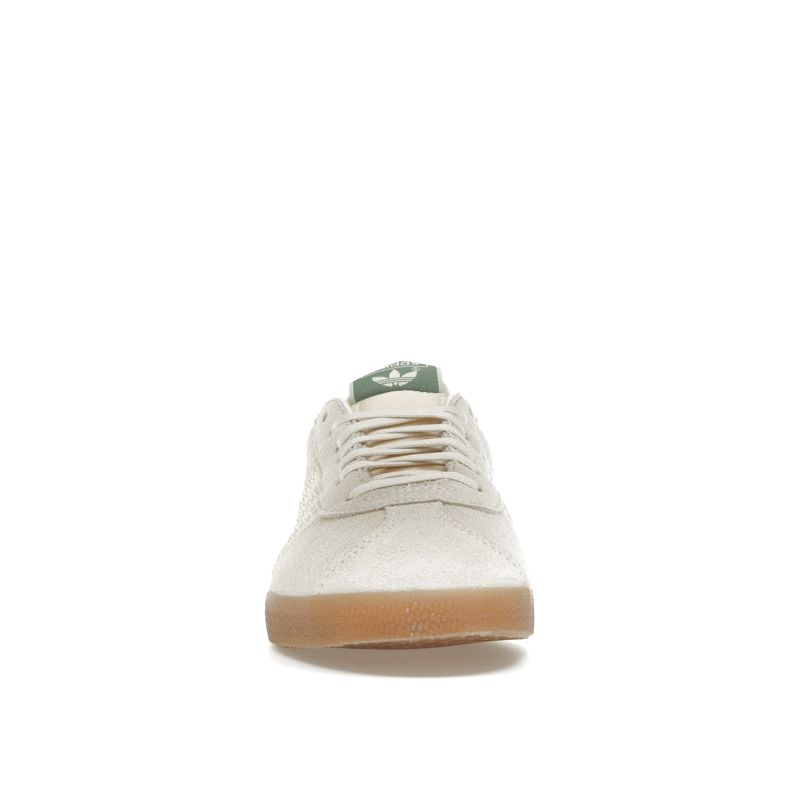 Adidas Gazelle Alumina Preloved Grüne Unisex Sneakers Creme Creme-Weiß IE3691