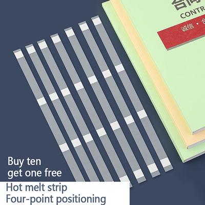 Melt Glue Strips 2/3/4/6Mm For Book Binding  Melt Binding Machine Supplies  Melt Glue Strips For Book Binding