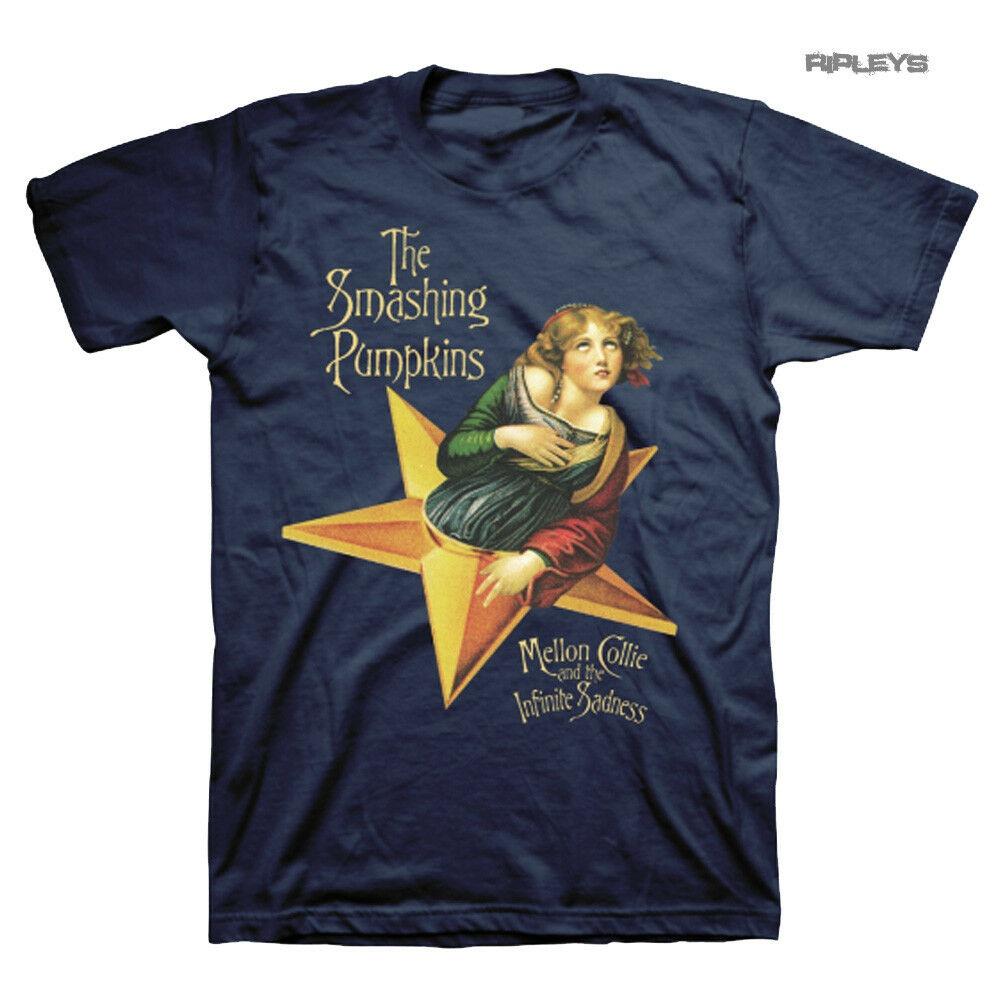 

Футболка унисекс Smashing Pumpkins Navy Blue Melon Collie Stars S