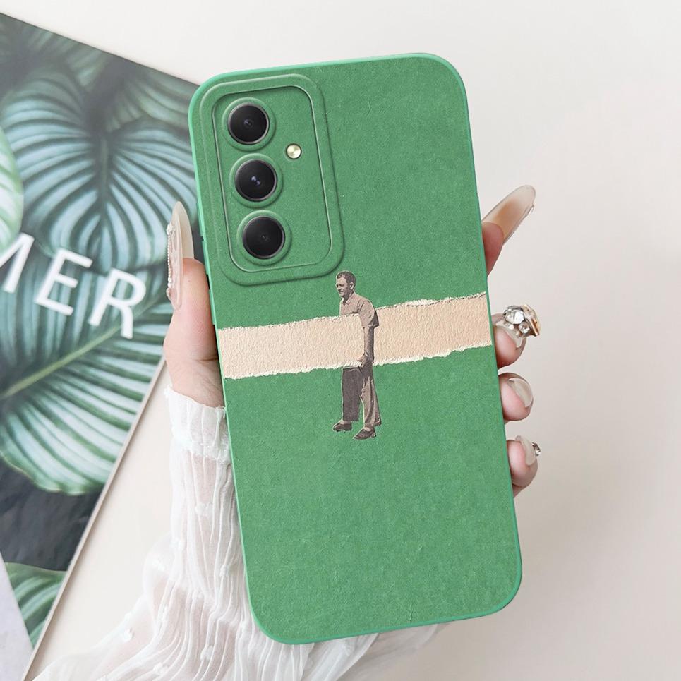 Case For Samsung Galaxy A55 A56 A54 5G Phone Cases Samsung A52 A52s A51 A53 Soft Silicone Cartoon Back Cover Camara Protection