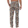 Men's Custom Pajama Pants with Pockets, Casual Long Sleep Pants for Home