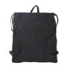 BEN DAVIS Pocket Nap Sack Drawstring Backpack BDW-8509 Black 15L Lightweight Gym Travel Bag Unisex