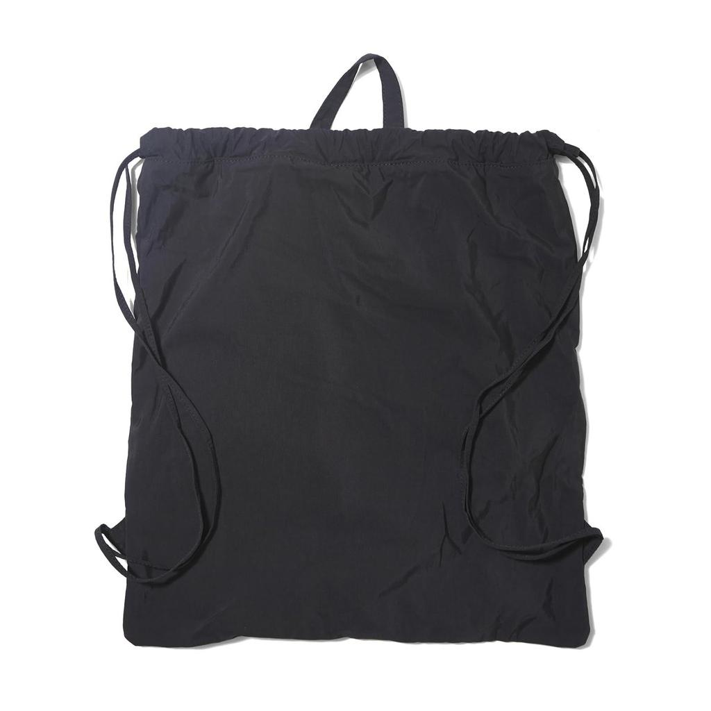 BEN DAVIS Pocket Nap Sack Drawstring Backpack BDW-8509 Black 15L Lightweight Gym Travel Bag Unisex