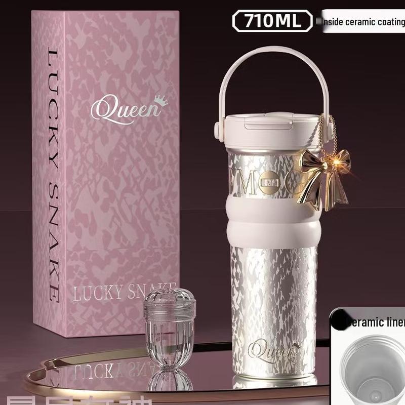 Ceramic Lined Insulated Coffee Travel Mug