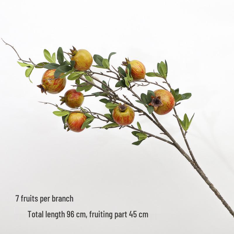 Floor-Standing Artificial Flower Branch Arrangement Vase for Living Room Entrance Decor