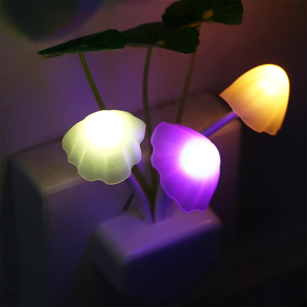 Bedroom Sensing Dream Romantic Control New Home Bed Sensor Control Mushroom Light Colorful LED Lamp