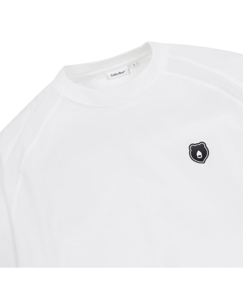 Goldeunbeeo Stretchable Nylon Crewneck Sweatshirt_G4Tam25221Whx