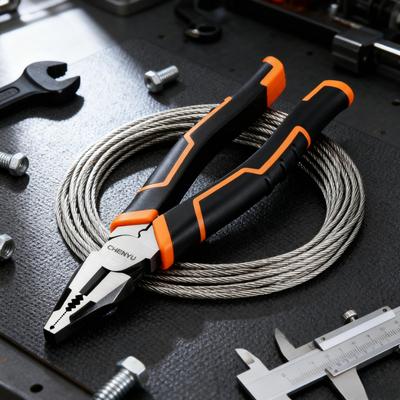 9 Inch Professional Tools Wire Pliers Set Stripper Crimper Cutter Needle Nose Nipper Wire Stripping Crimping Multifunction Hand Tools