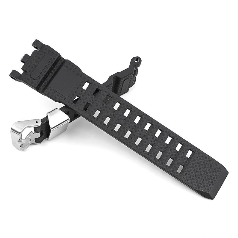 Für Casio g-shock GWG-2000 GWG2040 Ersatzband Edelstahlschließe Zubehör Band Gürtel Silikonkautschuk Uhrenarmband Armbänder