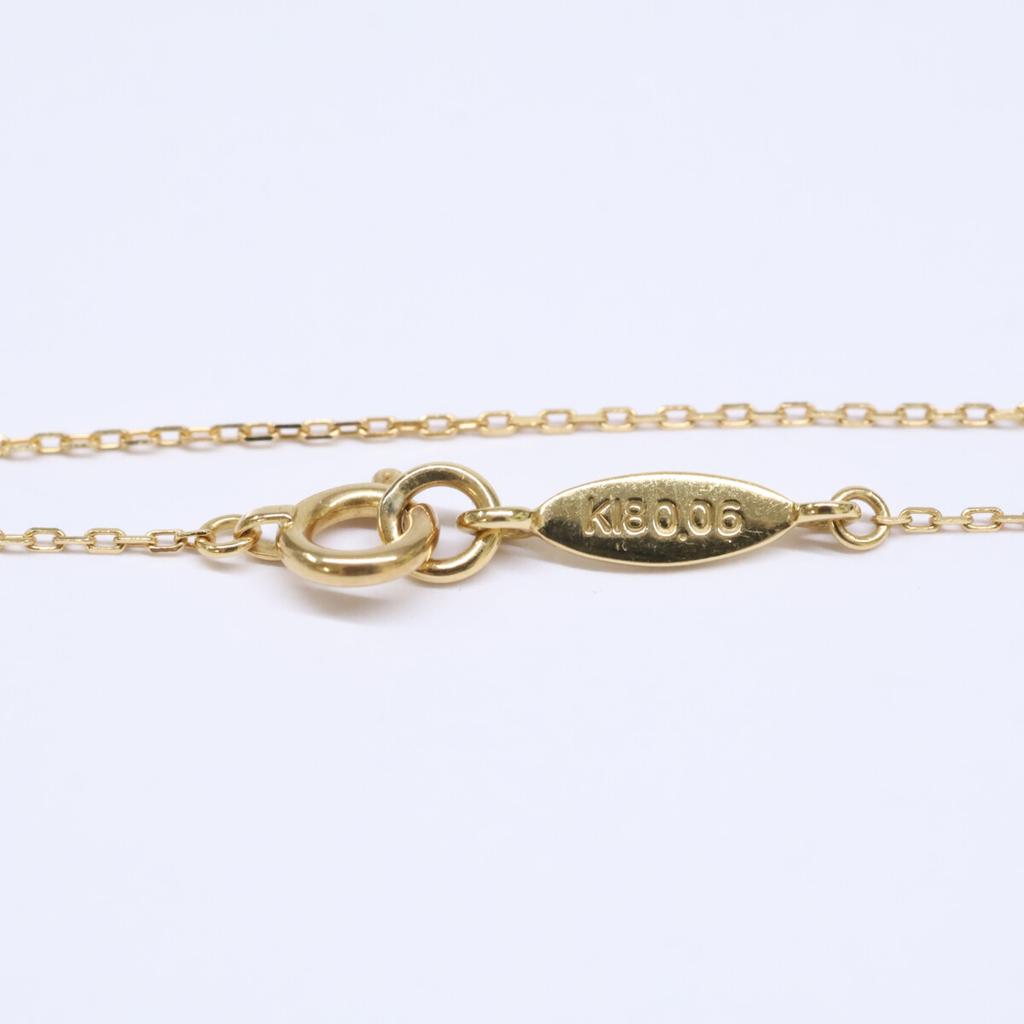 AHKAH K18 0.06ct Diamond Butterfly Pave Bracelet Yellow GoldUsed