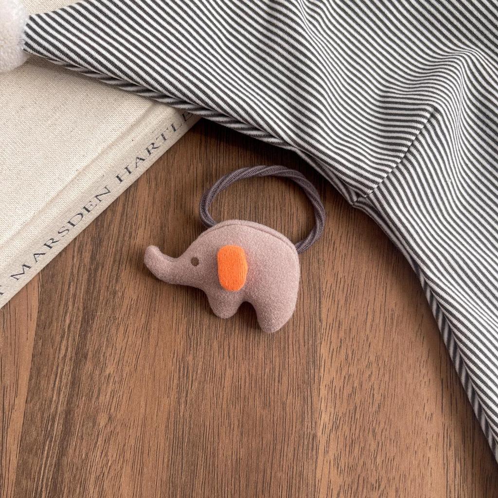 Korean Style Cute Cartoon Cotton Hair Ties for Little Girls – Versatile & Sweet Hair Accessories