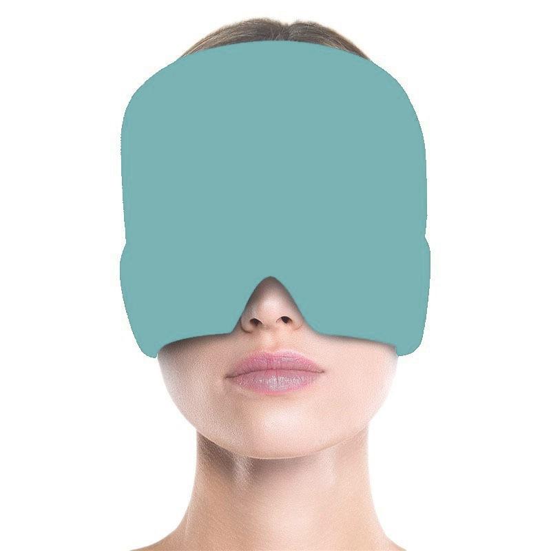 Relief Headgear Migraine Relief Cap Gel Ice Cap Cold Compress Therapy Cap Ice Head Wrap Pack Eye Mask For Pressure Relieve Pain