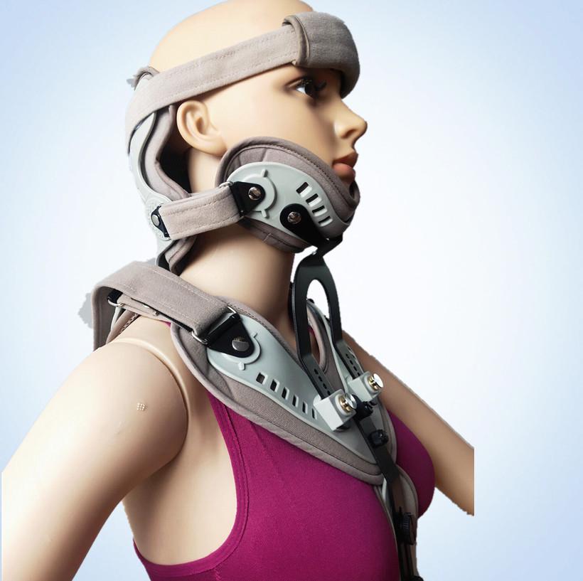 Cervical Traction Neck & Chest Brace for Spine Support & Disc Herniation