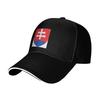 Flag Of Slovakia Slovak Republic Cap Casual Baseball Caps Adjustable Hat Hip Hop Summer Unisex Baseball Hats Customizable